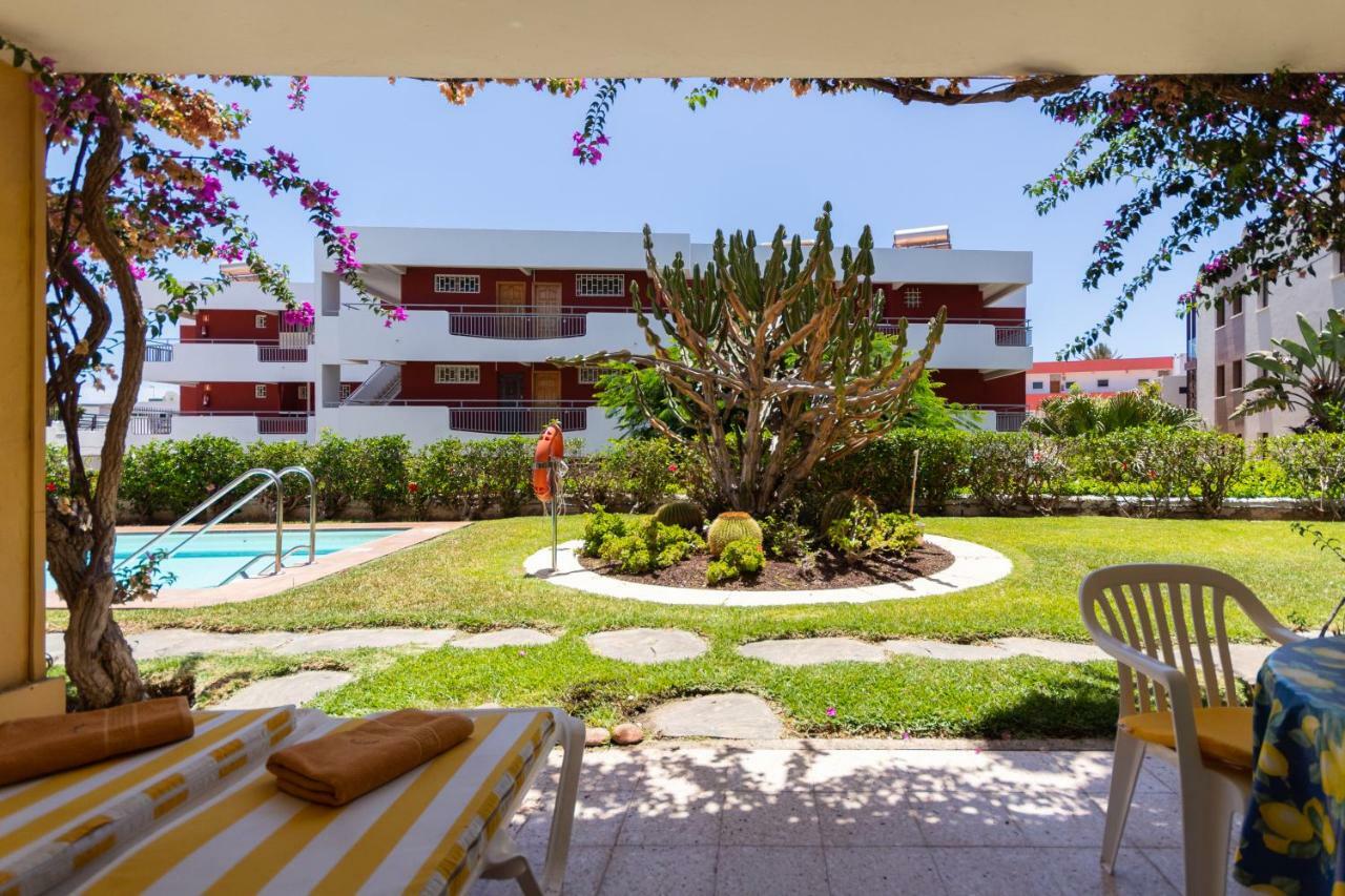 Apartamentos Melusina En Playa Del Ingles Al Lado De La Playa Y Las Dunas De Maspalomas Exterior foto