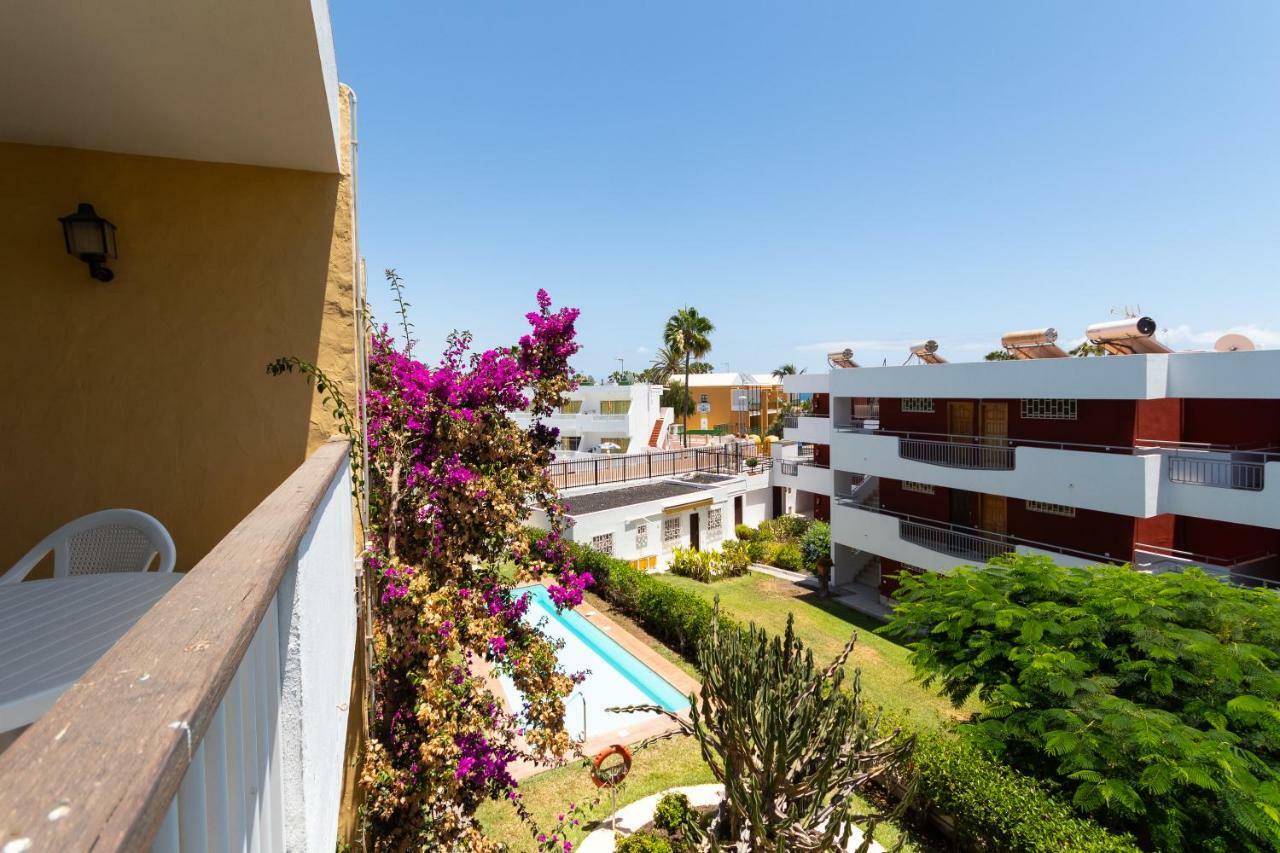 Apartamentos Melusina En Playa Del Ingles Al Lado De La Playa Y Las Dunas De Maspalomas Exterior foto